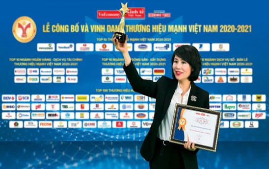 Lần thứ 6 liên tiếp NCB vào TOP 100 Thương hiệu mạnh Việt Nam
