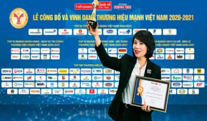 Lần thứ 6 liên tiếp NCB vào TOP 100 Thương hiệu mạnh Việt Nam