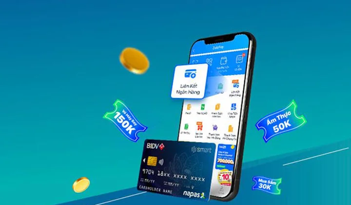 Liên kết BIDV với ZaloPay, nhận ngay ưu đãi 1 triệu đồng