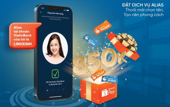 Liên kết VietinBank - Shopee sắm thả phanh