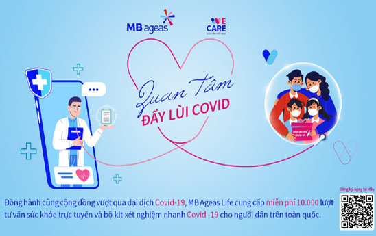 MB Ageas Life tặng 10.000 phần quà chống dịch COVID