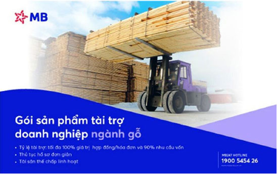 MB hỗ trợ doanh ngiệp ngành Gỗ và Thủy sản vượt dịch COVID-19