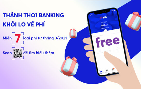 MB miễn phí quản lý biến động số dư tài khoản cá nhân