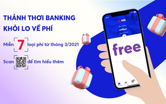 MB miễn phí quản lý biến động số dư tài khoản cá nhân