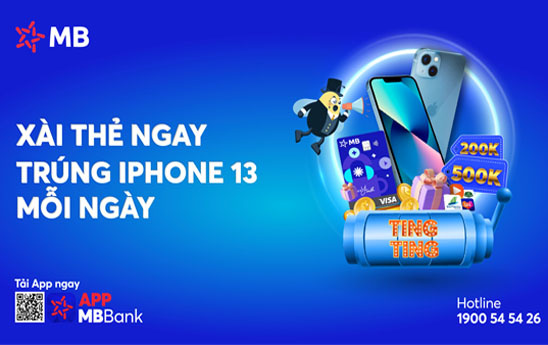 MB ưu đãi chủ thẻ tín dụng