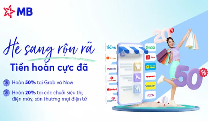 MB ưu đãi chủ thẻ tín dụng quốc tế