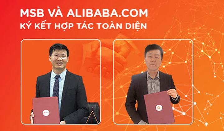 MSB hợp tác toàn diện với Alibaba.com