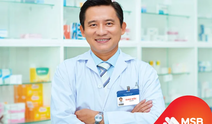 MSB ưu đãi tín dụng cho doanh nghiệp ngành Dược và Y tế