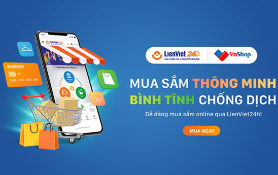 Mua sắm cùng VnShop trên LienViet24h