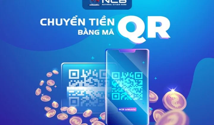NCB ra mắt tính năng chuyển tiền bằng mã QR