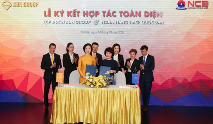 NCB và Sun Group ký kết thỏa thuận hợp tác toàn diện