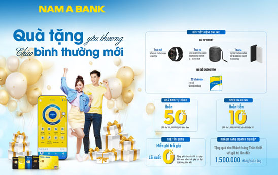 NamABank “Quà tặng yêu thương - Chào bình thường mới”