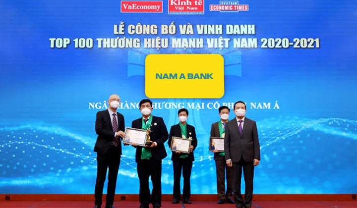 NamABank “Thương hiệu mạnh Việt Nam” 6 lần liên tiếp