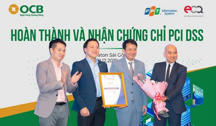 OCB đạt chứng nhận PCI DSS về bảo mật thẻ trong 3 năm liên tiếp