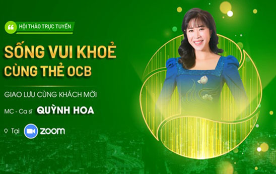 OCB tăng cường hội thảo online dành cho khách hàng