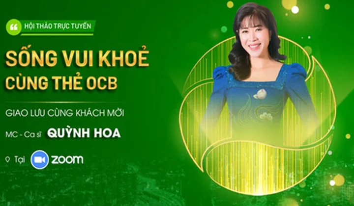 OCB tăng cường hội thảo online dành cho khách hàng