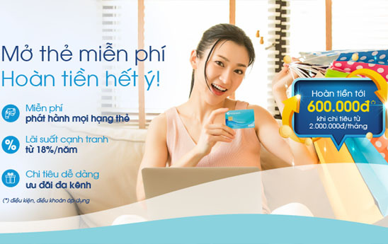 OceanBank tiếp tục ưu đãi mới cho các chủ thẻ tín dụng