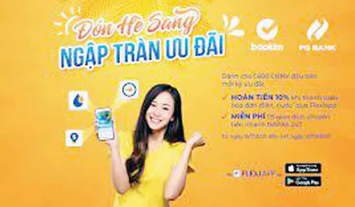 PGBank miễn phí chuyển tiền và hoàn tiền 10% khi thanh toán hóa đơn điện, nước