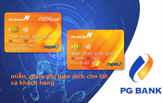 PG Bank miễn, giảm phí giao dịch cho tất cả khách hàng