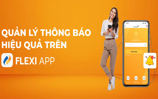 PG Bank nâng cấp tính năng quản lý thông báo trên Flexiapp