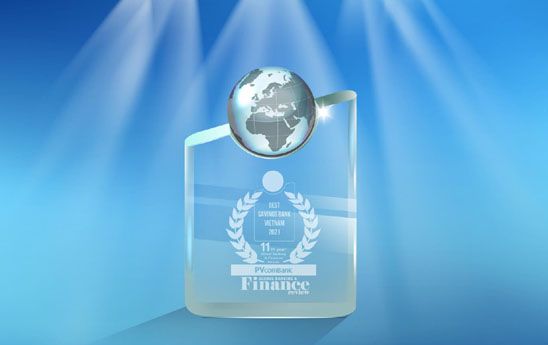 PVcomBank tiếp tục khẳng định vị thế với 03 giải thưởng quốc tế