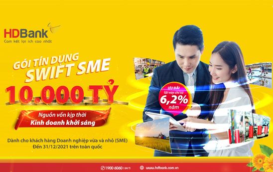 Phục hồi kinh doanh với gói vay online lãi suất chỉ từ 4,99% của HDBank