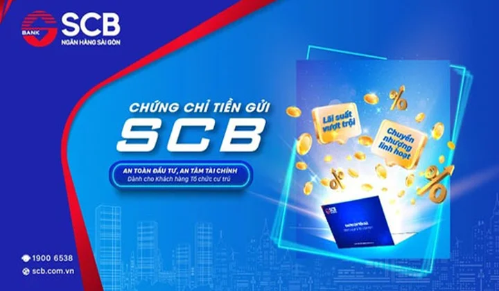 SCB phát hành chứng chỉ tiền gửi dành cho khách hàng doanh nghiệp
