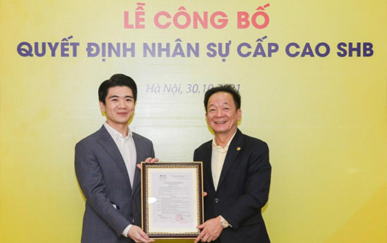 SHB bổ nhiệm ông Đỗ Quang Vinh làm Phó Tổng giám đốc