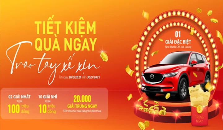SHB khuyến mại “Tiết kiệm, Quà ngay, Trao tay xế xịn”