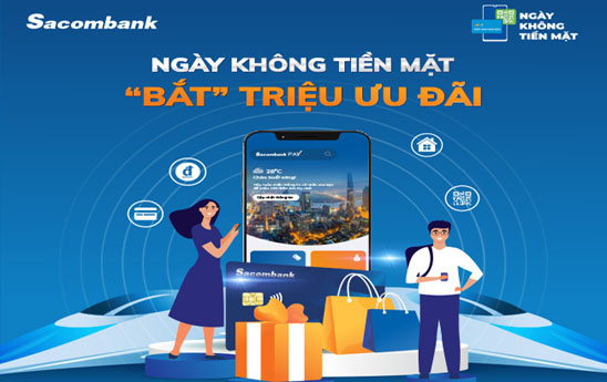 Sacombank tiếp tục đồng hành cùng chuỗi sự kiện Ngày không tiền mặt 2021