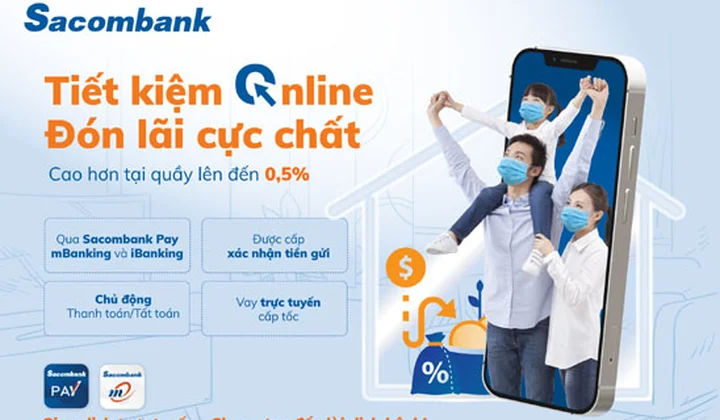 Sacombank ưu đãi lãi suất khách hàng