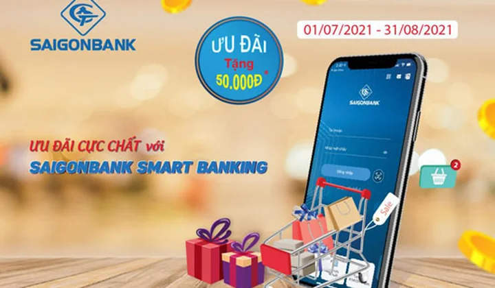 SaiGonBank triển khai dịch vụ thanh toán phí qua ứng dụng SaiGonBank Pay