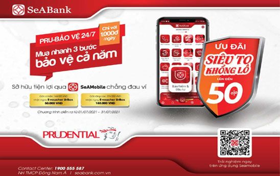 SeABank gia tăng tiện ích cho khách hàng mua bảo hiểm