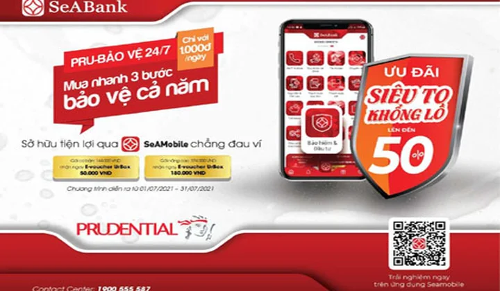 SeABank gia tăng tiện ích cho khách hàng mua bảo hiểm