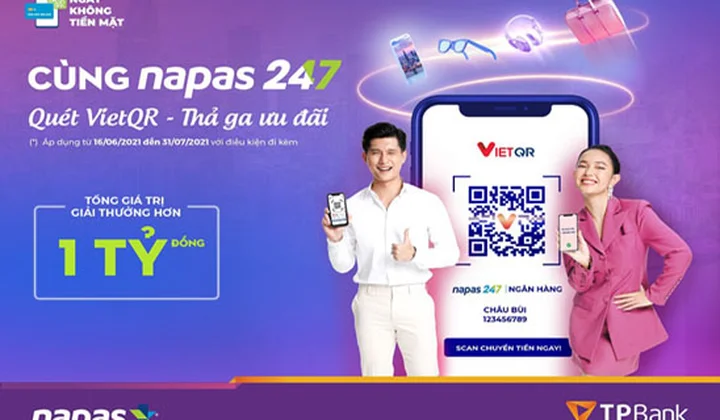 TPBank tham gia chương trình “Quét VietQR - Thả ga ưu đãi”