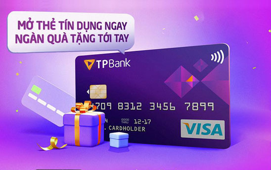 TPBank ưu đãi khách hàng mở mới thẻ tín dụng