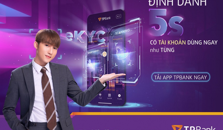TPBank ưu đãi khách hàng mở tài khoản trực tuyến