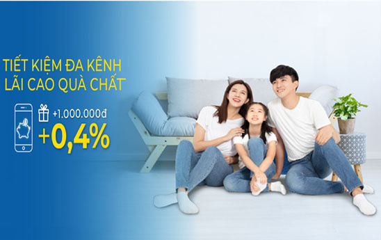 Tiết kiệm đa kênh, lãi cao quà chất cùng PVcomBank