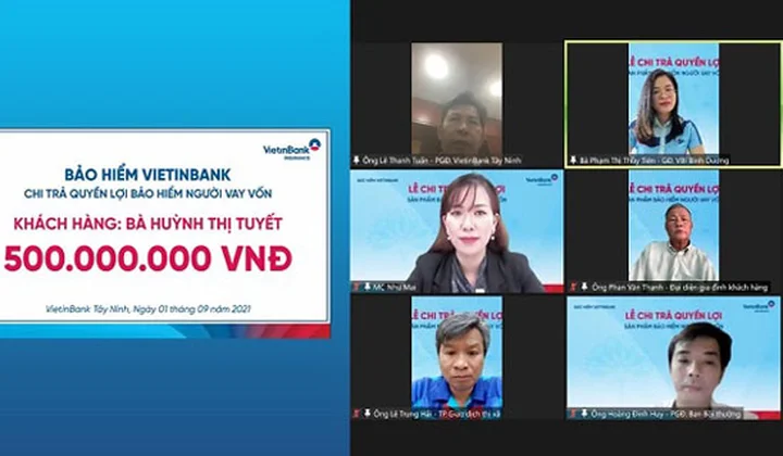 VBI chi trả Bảo hiểm Người vay vốn