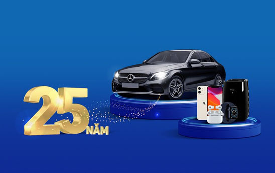 VIB Mừng sinh nhật vàng - Vạn quà tri ân