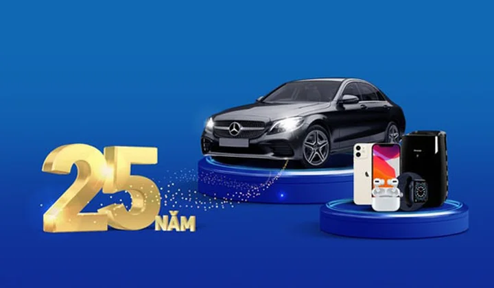 VIB Mừng sinh nhật vàng - Vạn quà tri ân