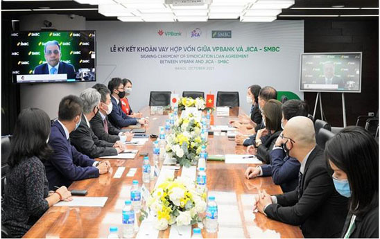 VPBank nhận gói vay hợp vốn 100 triệu USD từ JICA và SMBC