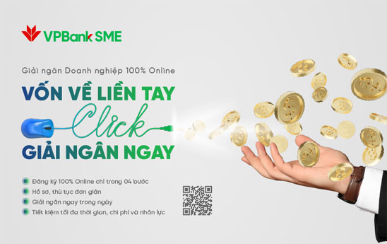 VPBank ra mắt dịch vụ đột phá giải ngân trực tuyến đối với SME