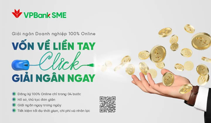 VPBank ra mắt dịch vụ đột phá giải ngân trực tuyến đối với SME