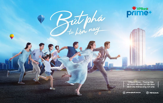 VPBank ra mắt thương hiệu tài chính dành riêng cho thế hệ sống bứt phá: VPBank Prime