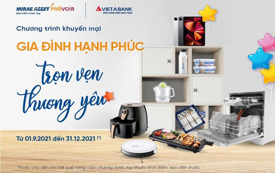 VietABank khuyến mại khách hàng mua bảo hiểm