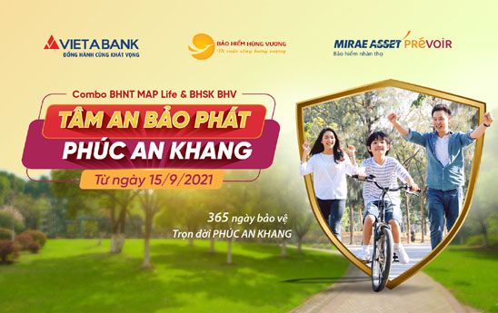 VietABank ra mắt sản phẩm Combo Bảo hiểm “Tâm An Bảo Phát - Phúc An Khang”