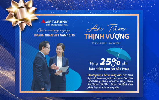 VietABank triển khai chương trình "An tâm thịnh vượng"