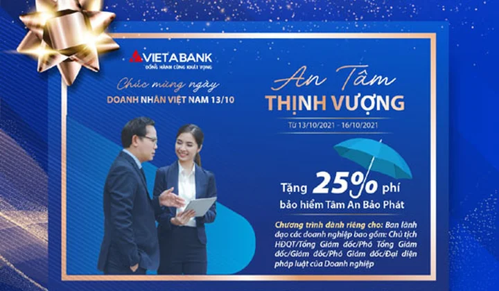 VietABank triển khai chương trình "An tâm thịnh vượng"