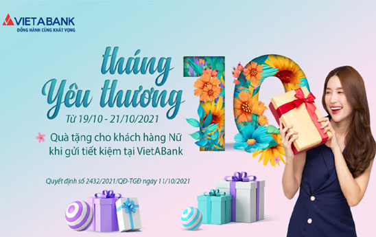 VietABank triển khai chương trình Tháng 10 yêu thương